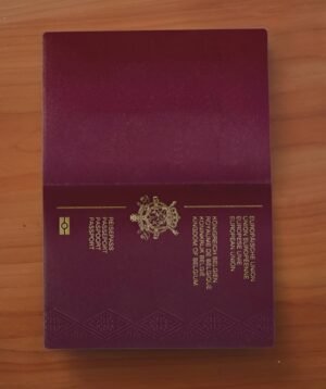 Belgium passport